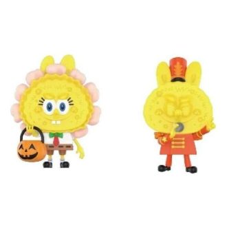 Pop Mart x Bob Esponja Los Monstruos Labubu “Jack O Lantern y Singer”