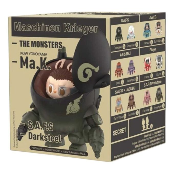 Pop Mart x Kow Yokoyama MA.K.The Monsters Labubu Estuche Sellado (1 Caja Sorpresa)