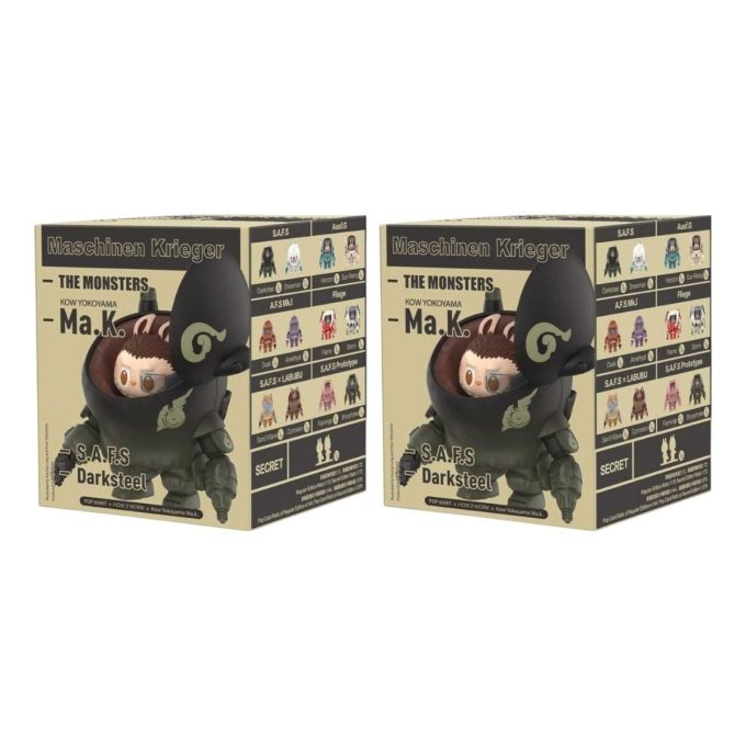 Pop Mart x Kow Yokoyama MA.K.The Monsters Labubu Estuche Sellado (2 Cajas Sorpresa)