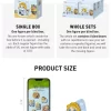 Serie Baby Molly y Baby Tabby – Caja sorpresa con imán para refrigerador Serie Baby Molly y Baby Tabby – Caja sorpresa con imán para refrigerador