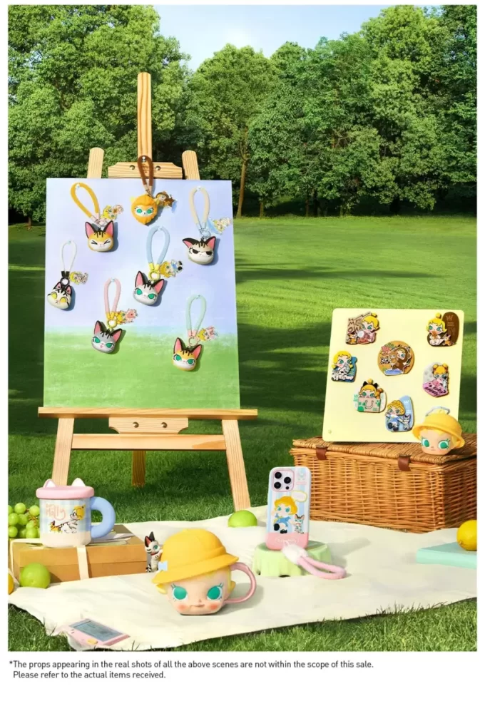 Serie Baby Molly y Baby Tabby – Caja sorpresa con imán para refrigerador Serie Baby Molly y Baby Tabby – Caja sorpresa con imán para refrigerador