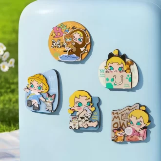 Serie Baby Molly y Baby Tabby – Caja sorpresa con imán para refrigerador