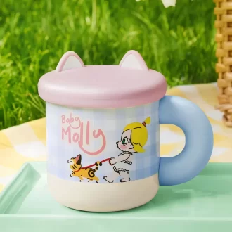 Serie Baby Molly y Baby Tabby – Taza con orejas de gato