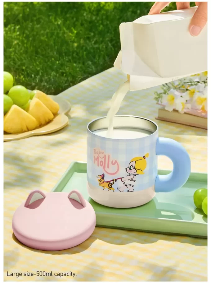 Serie Baby Molly y Baby Tabby – Taza con orejas de gato Serie Baby Molly y Baby Tabby – Taza con orejas de gato