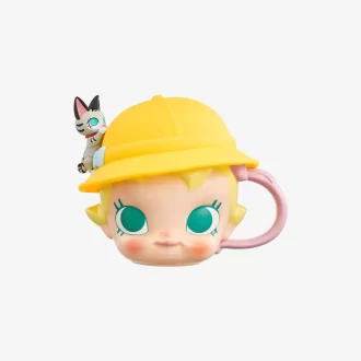 Serie Baby Molly y Baby Tabby – Taza de cerámica con cabeza grande