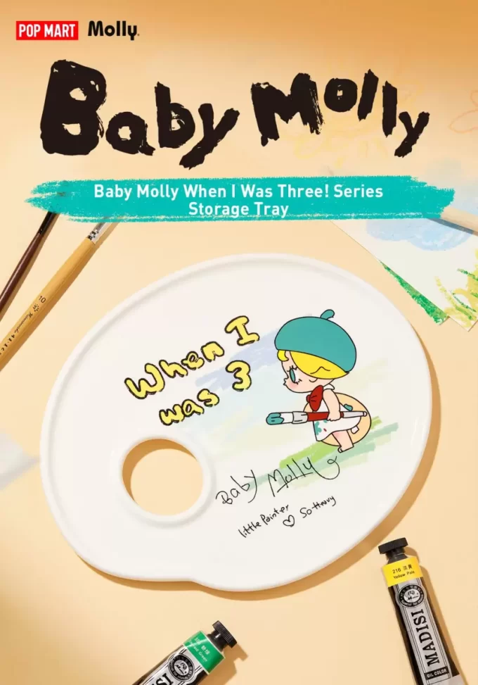 Serie ¡Bebé Molly cuando tenía tres años! – Bandeja de almacenamiento