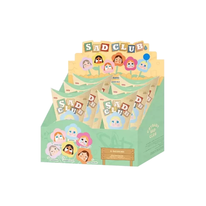 Serie Club Triste de CRYBABY: Caja sorpresa con flores de peluche