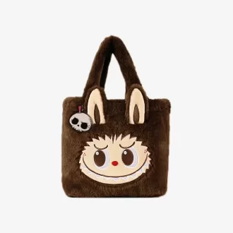 Serie de bolsos clásicos: bolso de felpa reversible LABUBU