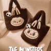 Serie de bolsos clásicos: bolso de felpa reversible LABUBU