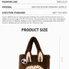 Serie de bolsos clásicos: bolso de felpa reversible LABUBU