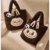 Serie de bolsos clásicos: bolso de felpa reversible LABUBU