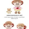 Serie de trabajo diario de baile de amor estándar – Peluche