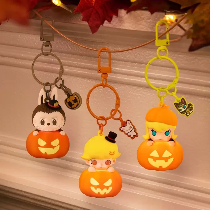 Serie Fiesta de Feliz Halloween – Colgante de Calabaza Luminoso