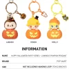 Serie Fiesta de Feliz Halloween – Colgante de Calabaza Luminoso