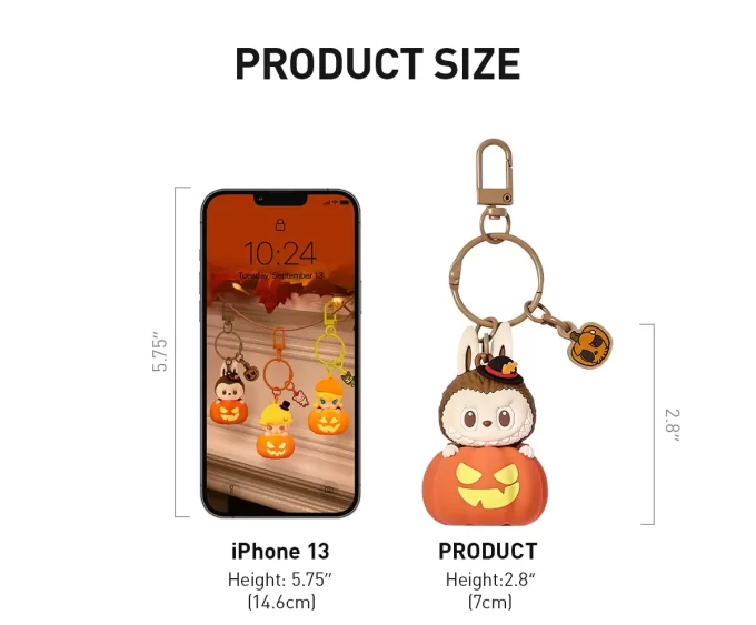 Serie Fiesta de Feliz Halloween – Colgante de Calabaza Luminoso