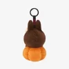 Serie Fiesta de Halloween – Colgante de peluche de vinilo de calabaza sentada