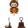 Serie Fiesta de Halloween – Colgante de peluche de vinilo de calabaza sentada