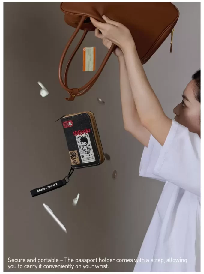 Serie Hirono Echo – Bolsa para pasaporte