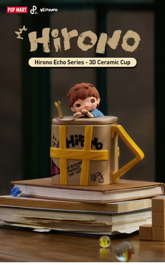 Serie Hirono Echo – Taza de cerámica 3D