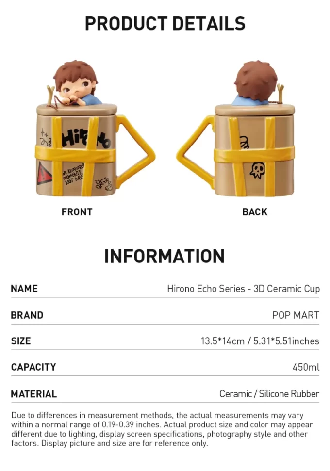 Serie Hirono Echo – Taza de cerámica 3D