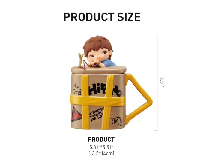 Serie Hirono Echo – Taza de cerámica 3D