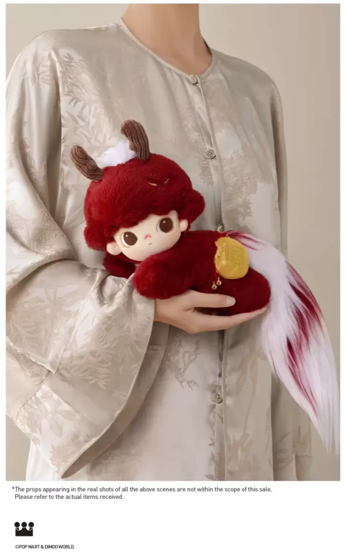 Serie Historias en la Taza de DIMOO: Muñeca de Algodón con Animales Auspiciosos