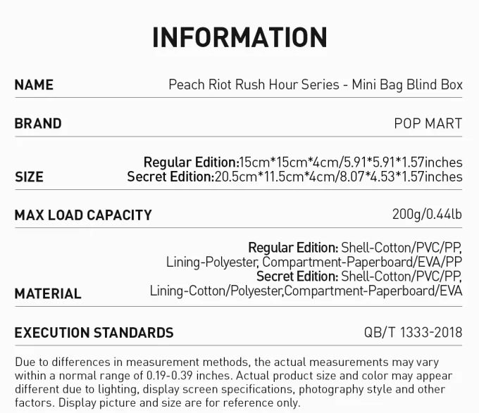 Serie Hora Punta de Peach Riot – Caja Sorpresa de Mini Bolsas Serie Hora Punta de Peach Riot – Caja Sorpresa de Mini Bolsas