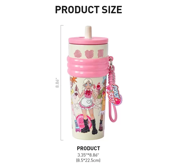 Serie Hora Punta de Peach Riot – Vaso de Pajita Serie Hora Punta de Peach Riot – Vaso de Pajita