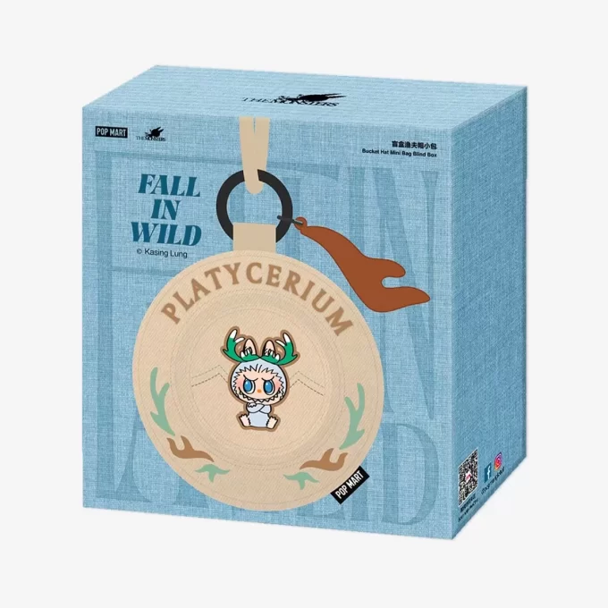 SERIE LOS MONSTRUOS CAEN EN LIBERTAD – Mini bolso con sombrero de pescador en caja SERIE LOS MONSTRUOS CAEN EN LIBERTAD – Mini bolso con sombrero de pescador en caja