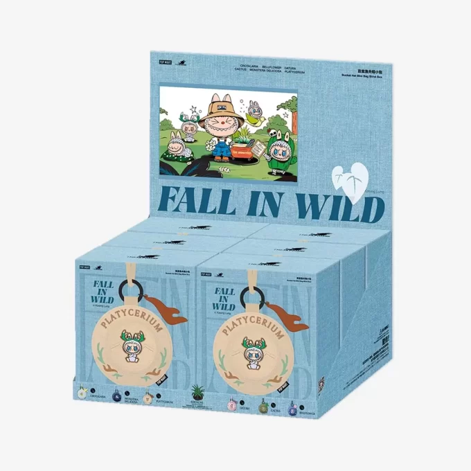 SERIE LOS MONSTRUOS CAEN EN LIBERTAD – Mini bolso con sombrero de pescador en caja SERIE LOS MONSTRUOS CAEN EN LIBERTAD – Mini bolso con sombrero de pescador en caja