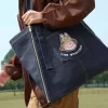 SERIE LOS MONSTRUOS CAEN EN SALVAJE – Bolsa de mezclilla con delantal