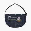 SERIE LOS MONSTRUOS CAEN EN SALVAJE – Bolso bandolera de mezclilla