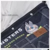 SERIE LOS MONSTRUOS CAEN EN SALVAJE – Bolso bandolera de mezclilla