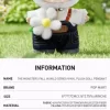 SERIE LOS MONSTRUOS CAEN EN SALVAJE – Colgante de muñeco de peluche de vinilo