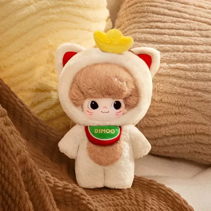 Serie Maravillas del Tejido DIMOO – Muñeca de Algodón de 20 cm