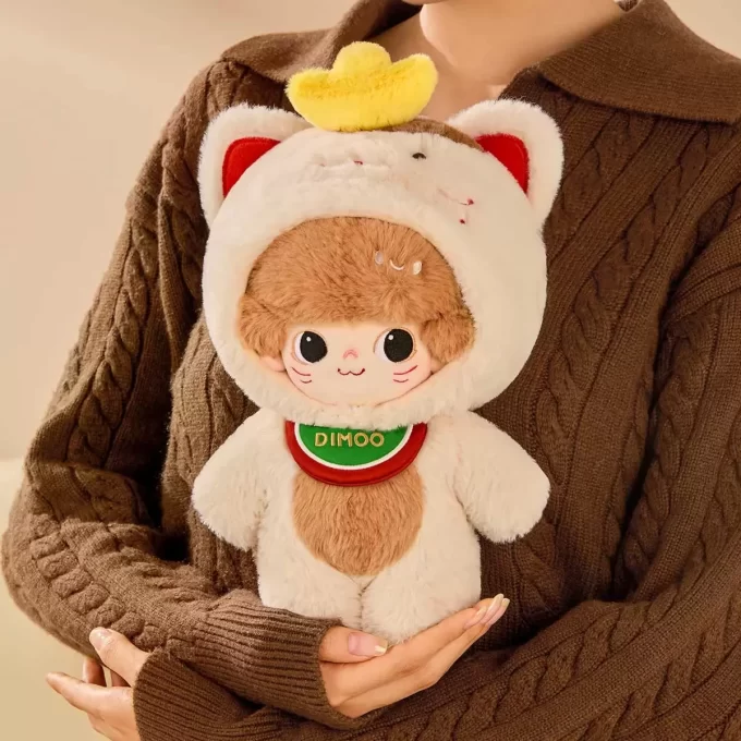 Serie Maravillas del Tejido DIMOO – Muñeca de Algodón de 20 cm