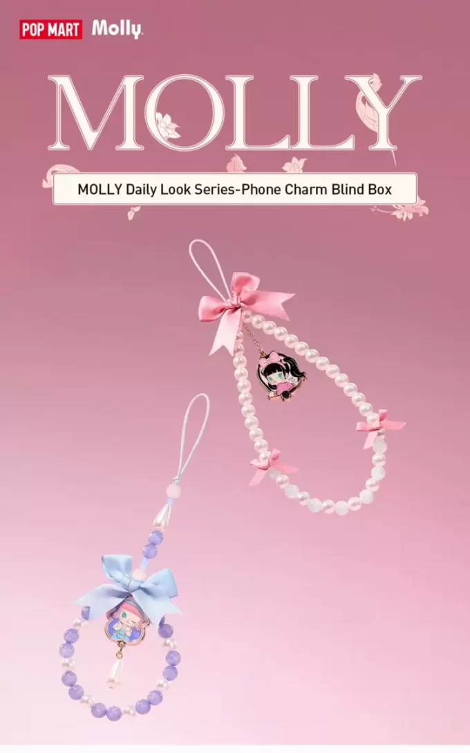 Serie MOLLY Daily Look – Caja sorpresa con adornos para teléfono Serie MOLLY Daily Look – Caja sorpresa con adornos para teléfono