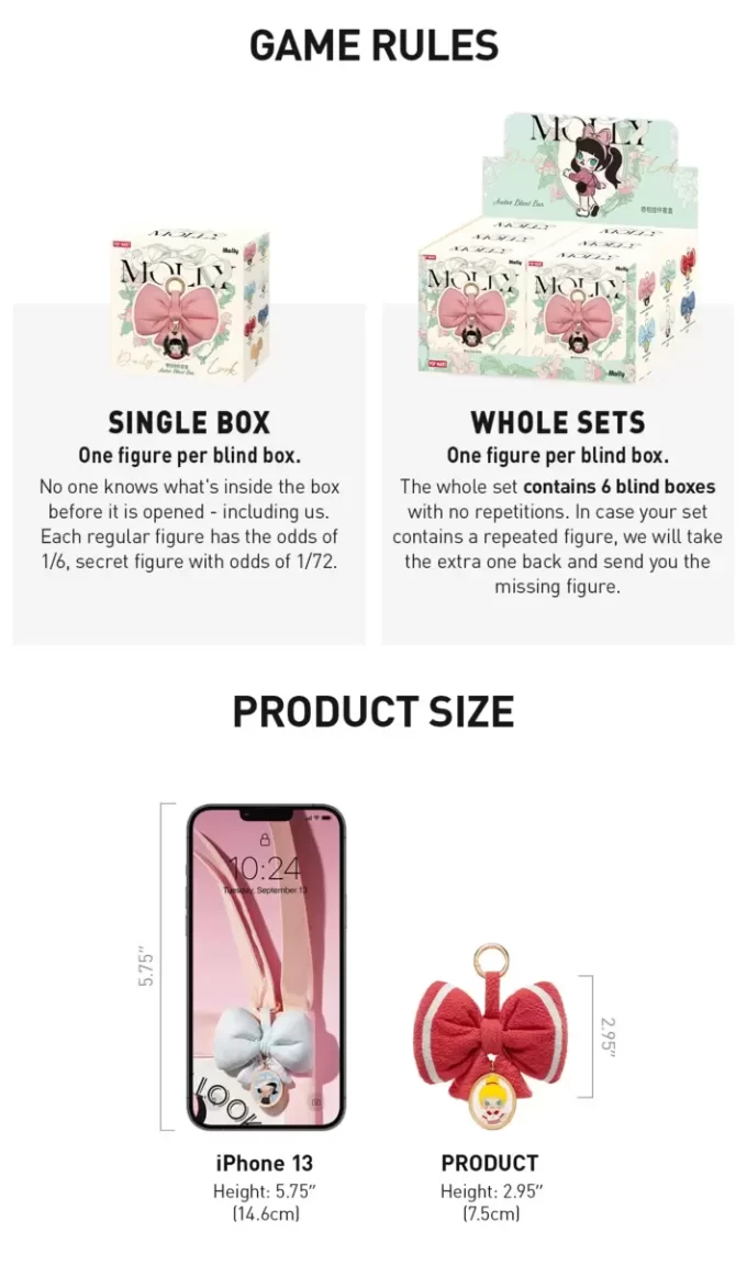 Serie MOLLY Daily Look – Caja sorpresa con bolsitas Serie MOLLY Daily Look – Caja sorpresa con bolsitas