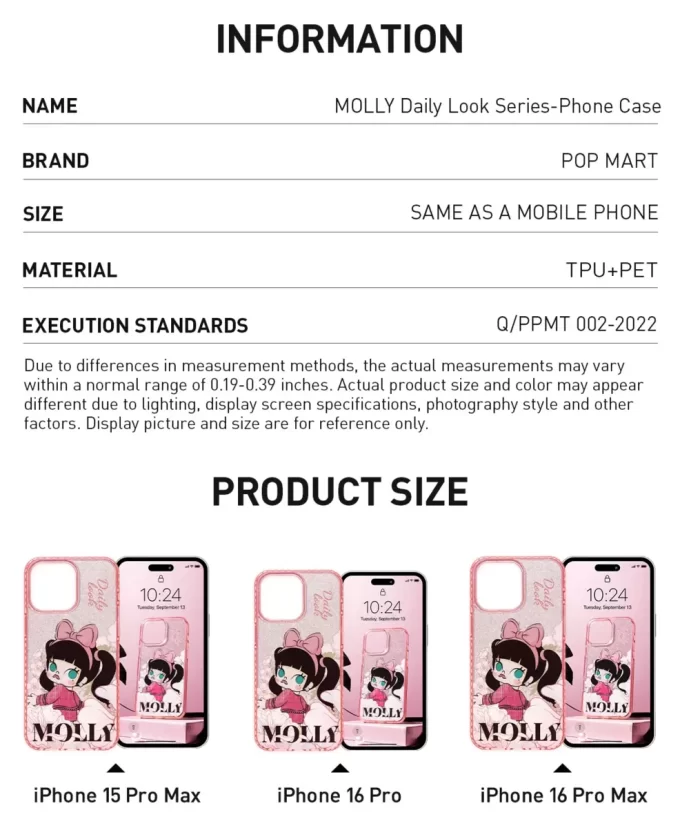 Serie MOLLY Daily Look – Funda para teléfono