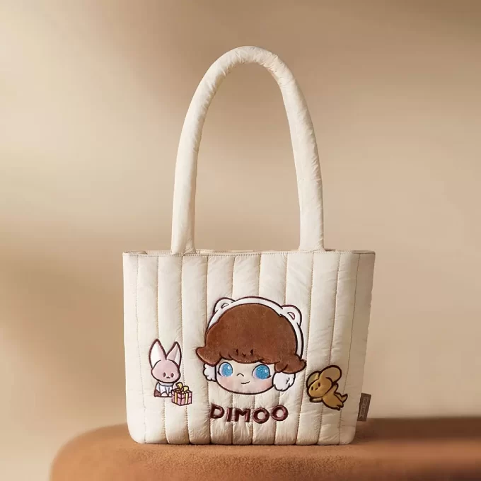Serie navideña cálida y esponjosa – Bolsa nube DIMOO