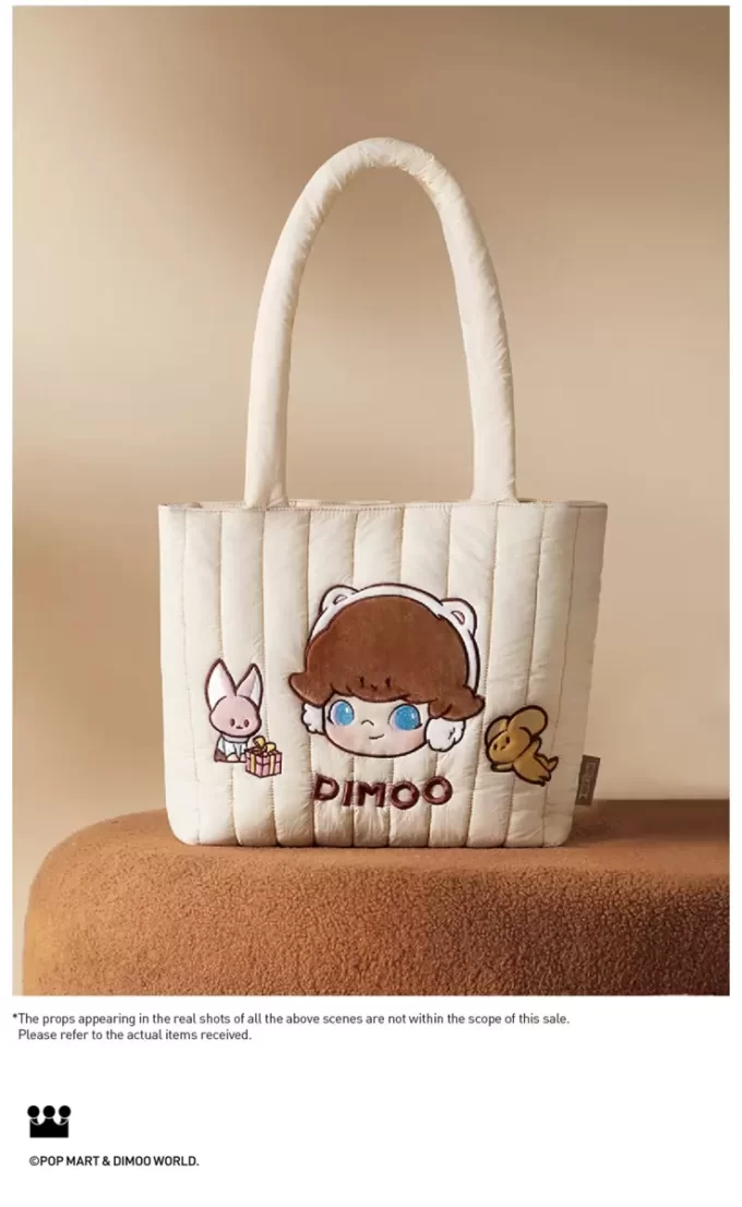 Serie navideña cálida y esponjosa – Bolsa nube DIMOO