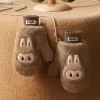Serie navideña cálida y esponjosa: guantes de peluche LABUBU Serie navideña cálida y esponjosa: guantes de peluche LABUBU
