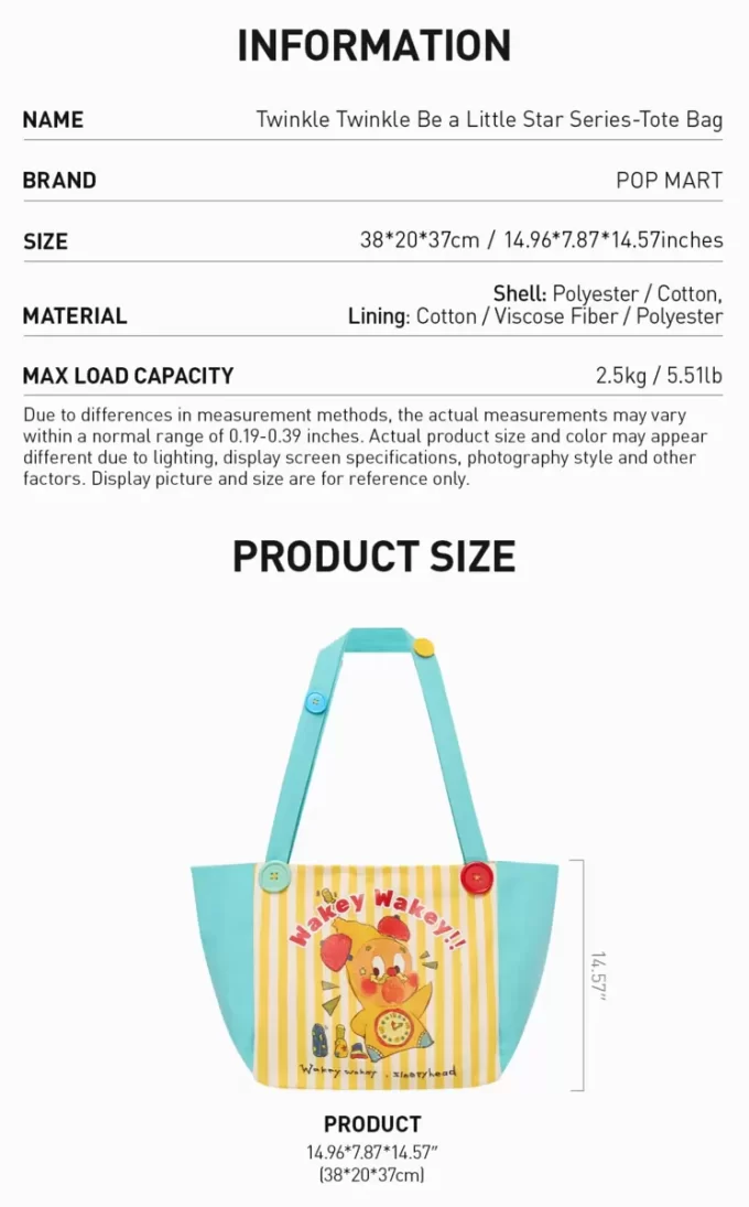 Serie Twinkle Twinkle Be A Little Star – Bolsa de mano Serie Twinkle Twinkle Be A Little Star – Bolsa de mano