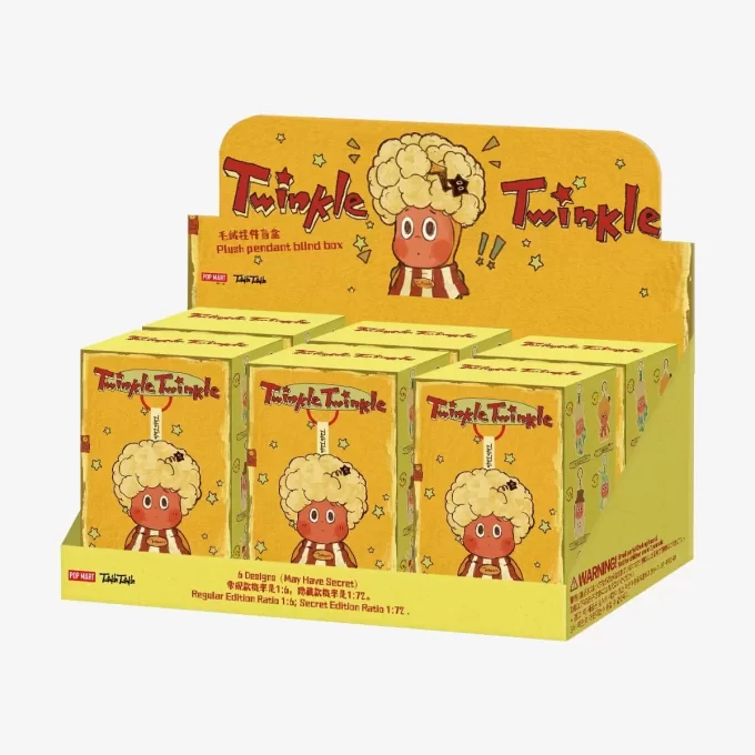 Serie Twinkle Twinkle Be A Little Star: Caja sorpresa con colgante de peluche