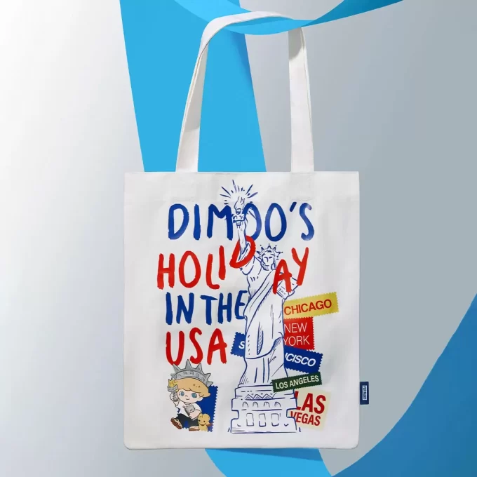 SERIE VACACIONES EN EE. UU. DE DIMOO – Bolsa de lona