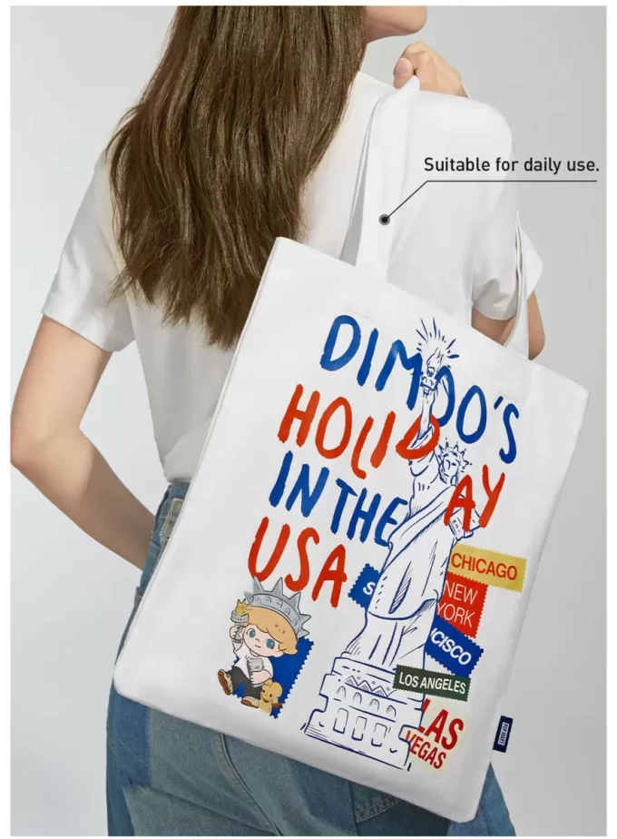 SERIE VACACIONES EN EE. UU. DE DIMOO – Bolsa de lona