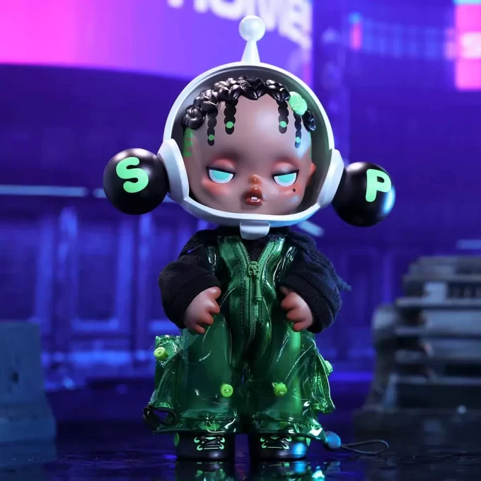 SKULLPANDA OOTD La figura verde salvaje