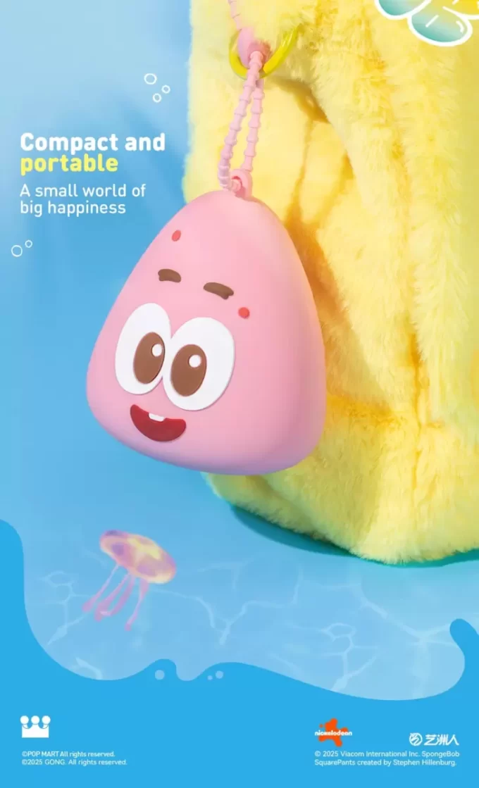 Soporte para teléfono móvil Bob Esponja – Fondo de bikini