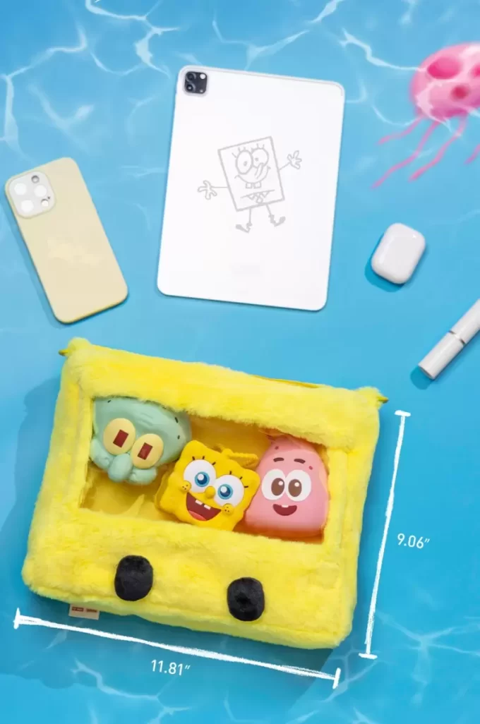 Soporte para teléfono móvil Bob Esponja – Fondo de bikini