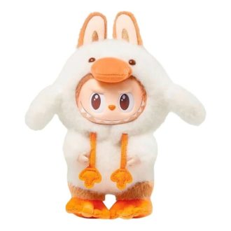Tarjeta colgante de vinilo de peluche de cuento de hadas del bosque de Labubu